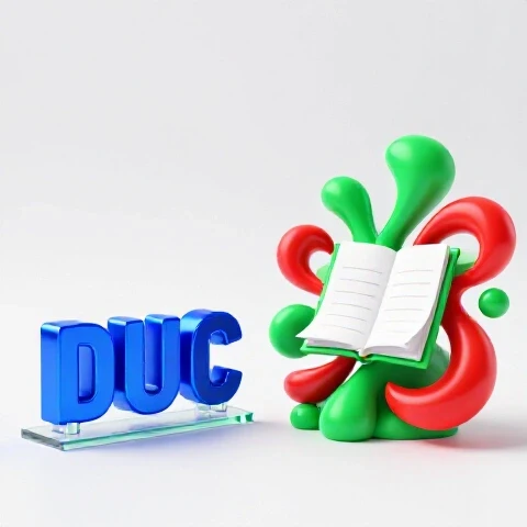 Split-screen showing a scripted setup with a metallic blue script versus a spontaneous, colorful outlined cue card, both on a bright white background.